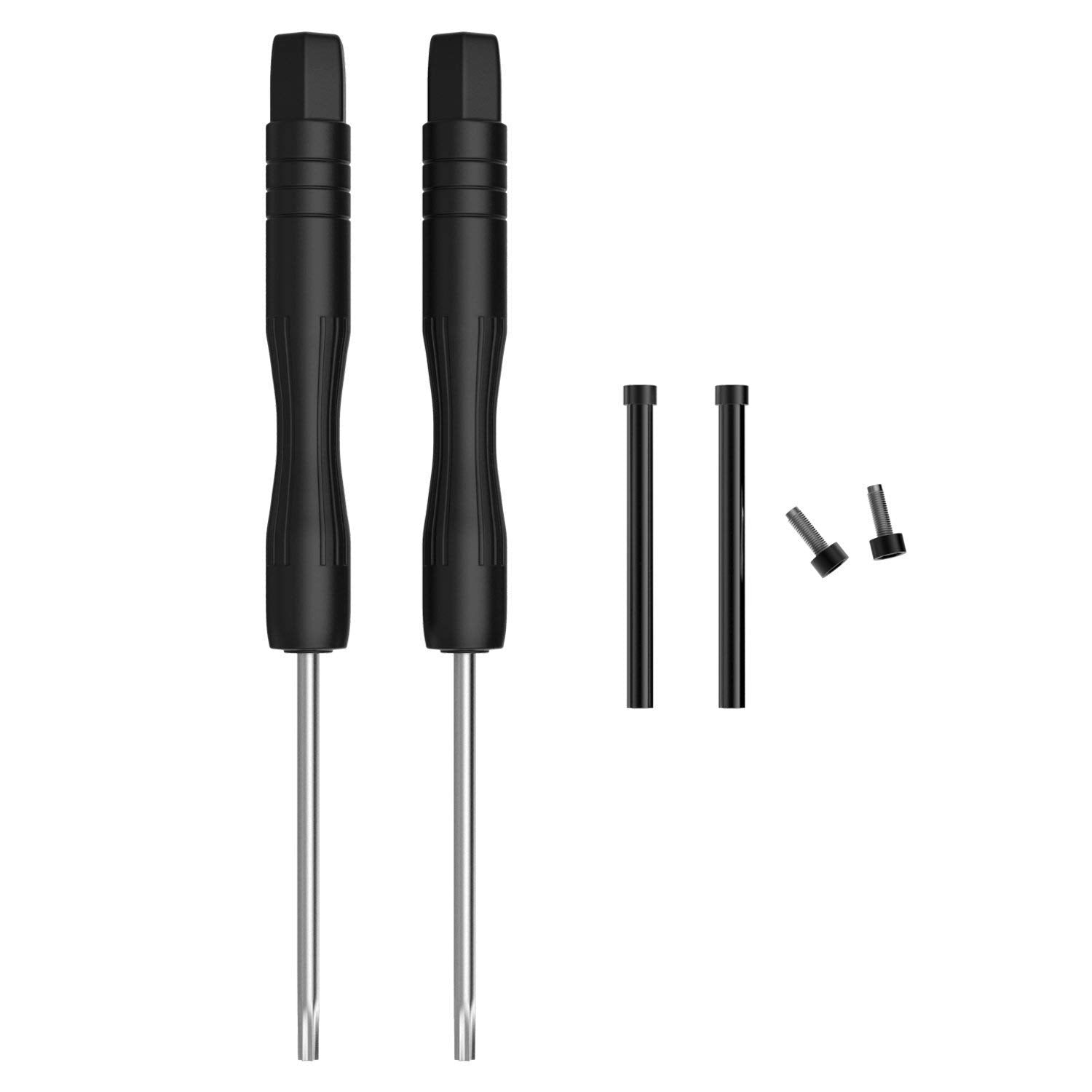 Hijiawee Compatible With Amazfit T-Rex Smart Watch Screw Accessory, 2Pcs Stainless Steel Replacement Screws With 2Pcs Screwdrive